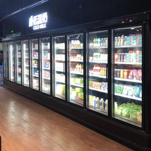 Réfrigérateur/congélateur portable, présentoir à boissons fraîches, réfrigérateur américain - Product Image 6