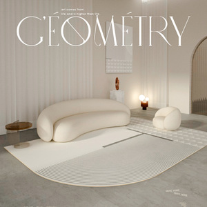 Tapis antidérapant plancher Style nordique tapis et tapis salon Style Simple Meowth tapis en peluche salon grand - Product Image 2