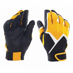 Gants de baseball en cuir personnalisés de haute qualité pour hommes, écologiques, durables, nouveau design, vente en gros - Product Image 1