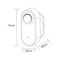Détecteur de mouvement intelligent AP Mini 3V PIR, interrupteur automatique marche/arrêt pour éclairage LED, portée 0-3m, IP20, matériau ABS, puissance 1W, MR501