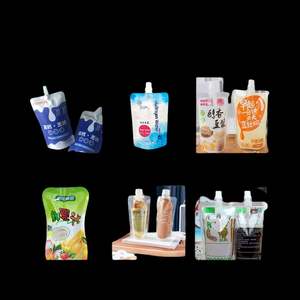 เครื่องบรรจุนมเหลวแบบกึ่งอัตโนมัติสำหรับบรรจุซองแบบมีพวยกา สำหรับน้ำมะม่วง นม น้ำพลัม ซุป ชา และน้ำผลไม้ - Product Image 6