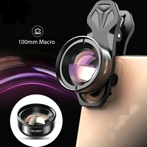 Objectif d'appareil photo macro HD puissant pour téléphone portable, objectif macro 100 mm pour iPhone Android - Product Image 2