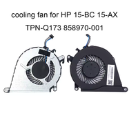 Ventilateur de refroidissement CPU, radiateur pour HP Omen 2 Pro 15-AX AX023TX 15-AX016TX, Pavilion 15-BC 858970-001 TPN-Q173, ventilateur pour ordinateur portable