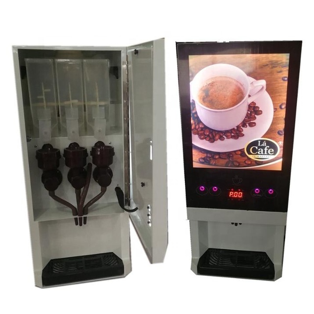 Tea Coffee Vending Machine , Italian Coffee Machine Commercial Espresso
