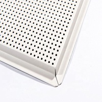 Aceback-Material de construcción insonorizado, de aluminio, falso, para oficina
