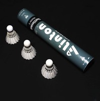 Linton LT-02 Chinesische Fabrikproduktion Trainings-Badminton für Schüler Anfänger Wettkampf Langlebigste Entenfeder-Saite 2