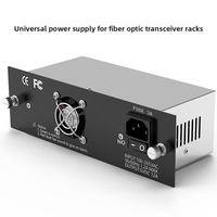 Châssis de commutation universel pour rack de transceivers à fibre optique 14/16 emplacements, alimentation 5V12A, entrée 100-265VAC