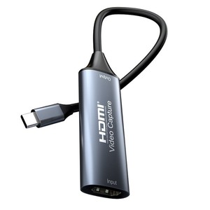 <b>HDMI</b> Video Capture Card <b>USB</b> Type <b>C</b> 4K 30Hz 1080P 60Hz Game Streaming Recording Adapter - Product Image 1