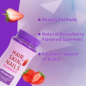 Gomitas de Biotina 6000mcg para Cabello, Piel y Uñas para Adultos, Suplementos de Vitamina C y E para un Cabello Hermoso, una Piel Radiante y Uñas Saludables - Product Image 4