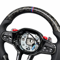 Volant sport en fibre de carbone et cuir pour F10 F20 F30 F32 F36 F80 F82 M3 M4 M Sport, vente en gros