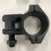 Support de lunette étroit à 3 broches de 30 mm et 25,4 mm avec pince de fixation en queue d'aronde