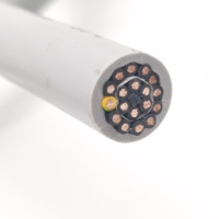 Câble de chaîne porte-câbles industriel multiconducteur basse tension isolé PVC JZ-500 aux normes VDE, conducteur en cuivre, résistant à l'huile