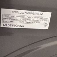 AFRAIC STAR Front-Loading Fully Automatic Stainless Steel Electric All-In-One Washer/Dryer 10kg Capacity Smart 1200 RPM Energy