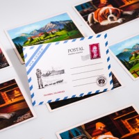Biglietti di ringraziamento personalizzati di alta qualità, biglietti promozionali di lusso, biglietti d'auguri in carta patinata goffrata