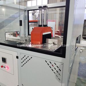 Máquina de fabricación de revestimiento de paneles de gran pared de PVC, línea de extrusión de paneles de pared de listón vertical acanalado 3D de PVC WPC - Product Image 5