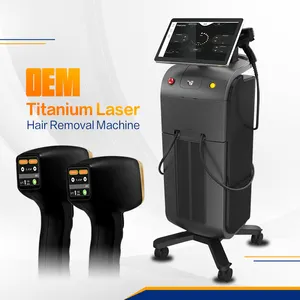 Titanium Laser Hair Removal Hottest Selling China Beauty Machine Manufacturer Vertical Laser Hair Removal Device