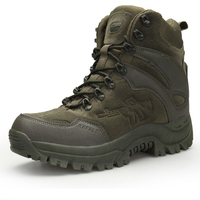Bottes en toile américaines pour hommes, chaussures de sport en toile résistante, bottes de désert et de jungle américaines, bottes tactiques
