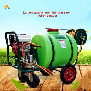 Garden water spraying machinery agricultural farm hand push gasoline sprayer nebulizer machine price