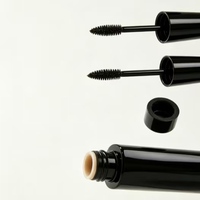 Tube transparent noir vide pour fard à paupières liquide, sérum de croissance, colle à sourcils et cils