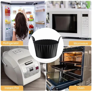 Accessoires pour friteuse à air MIXWARES, moule à gâteau en silicone réutilisable antiadhésif, épaisseur personnalisée, modèle Mix260422-3 - Product Image 2