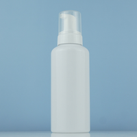 Botol pompa Dispenser sampo busa plastik besar, 250ml/500ml dengan tutup sekrup untuk pembersih wajah
