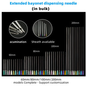Aghi Dispensatori in Plastica e Acciaio con Punta Estesa 60/80/100/200mm, Nuovi in Stock - Product Image 6