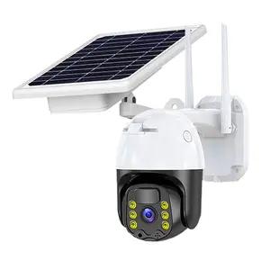 Monitor de segurança rede streecom cctv sistema de vigilância, alimentado por energia solar ip wifi 4g câmeras