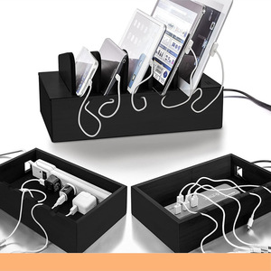 Desktop Storage Box Multi Compartment Phone <b>Tablet</b> Organizer 18L Rectangle <b>Standing</b> Type Office Organizer - Product Image 4