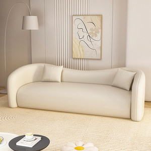 Sofá de Recepción INS para <span class=keywords><strong>Tiendas</strong></span> de Ropa y Belleza, Moderno, Minimalista, para Sala de Estar, Apartamento Pequeño, de Una Plaza, Línea Recta, Moderno y Móvil - Product Image 1