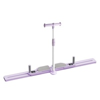 Appareil de ski détachable pour amincir les jambes, entraîneur musculaire du plancher pelvien, équipement d'exercice aérobique pliable en plastique pour la remise en forme à domicile