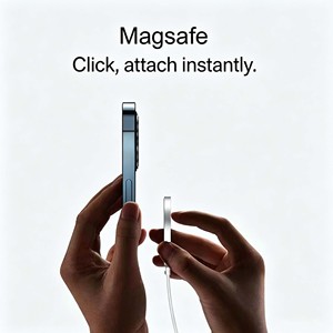 <span class=keywords><strong>Chargeur</strong></span> sans fil magnétique <span class=keywords><strong>Apple</strong></span> MagSafe, <span class=keywords><strong>chargeur</strong></span> rapide sans fil 15W QC3.0 pour téléphone - Product Image 3