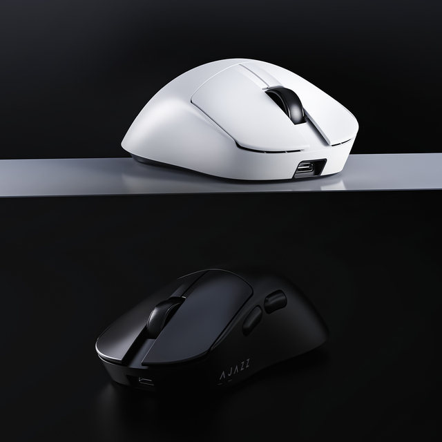 AJAZZ AJ179 Wireless USB Optical Gaming Mouse PAW3311 Sensor 12000 DPI Lightweight Ergonomic RGB Backlit Programmable