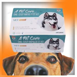 Hunde-Staupe-Parvo-Corona-Ehrlichia-Schnelltest für Tierärzte zur persönlichen Verwendung zu Hause zur Erkennung von Haustier krankheiten - Product Image 1