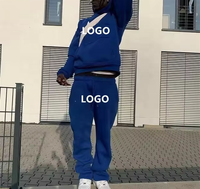 Sweat-shirt à capuche personnalisé Y2k à imprimé gonflé lourd, streetwear pour hommes, ensemble de survêtement et de sweat-shirt de haute qualité pour hommes