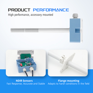 เซ็นเซอร์ตรวจจับก๊าซคาร์บอนไดออกไซด์ชนิดท่อ lefoo พร้อมการรับประกัน1ปีระบบป้องกัน IP65 10-30VDC แรงดันไฟฟ้าขาออก - Product Image 2