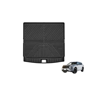 Tapis de voiture 5D sur mesure en caoutchouc de marque propre, tapis de coffre étanche pour Outlander 2024 - Product Image 1