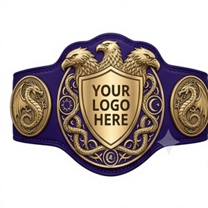 Custom Personalized UFC Championship <b>Belt</b> for <b>Red</b> Titles Ultimate Fighting Taekwondo Judo Grappling Samurai Aikido Karate - Product Image 1