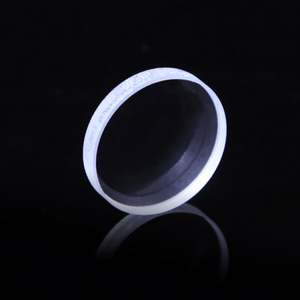 Quartz silice fondue Dia 40mm 70mm 80mm verre optique biconcave lentille Double concave - Product Image 2