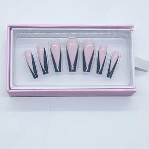 Paket Kuku Palsu Bulu Mata Kecantikan Label Pribadi Kotak Bulu Mata Kemasan Kotak Bulu Mata Perlengkapan Ekstensi Kuku Kotak Kuku Palsu - Product Image 4