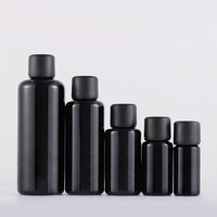 Offre Spéciale 10ml 15ml 20ml 30ml 50ml 100ml verre noir UV protection huile essentielle bouteille pulvérisation bouteilles