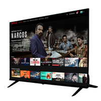 Support mural robuste pour téléviseur LED 4K Android intelligent de 24 pouces avec prise en charge multilingue pour les commandes en gros internationales