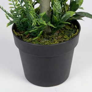 Planta Artificial de Croton Rojo, Planta Decorativa en Maceta de Tacto Real para Decoración de Interiores en Hogar, Oficina, Hotel y Eventos - Product Image 3