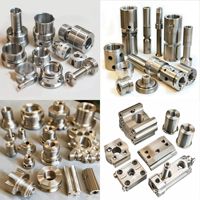 Accesorios para Robots Humanoides Mecanizados por CNC y Piezas Mecánicas de Electrodomésticos de Aluminio, Producción en Pequeños Lotes en China