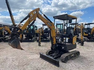 Mini-excavatrice Sany de 1,87 tonne de poids opérationnel avec godet de creusement d'une capacité de 0,04 m³, équipement de construction d'occasion - Product Image 3