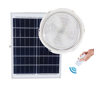 Plafonnier LED <span class=keywords><strong>solaire</strong></span> suspendu 50W, 100W, 150W, 200W, <span class=keywords><strong>lampe</strong></span> d'extérieur et d'<span class=keywords><strong>intérieur</strong></span> à énergie <span class=keywords><strong>solaire</strong></span> avec couloir linéaire pour le jardin - Product Image 2