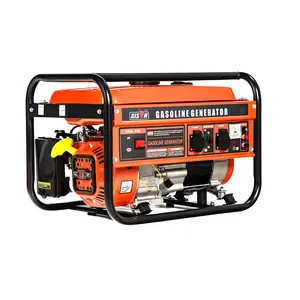 Bison Maker Recoil Start Commercial 2.8KW 3.0KW Gasoline Generator With Strong Power