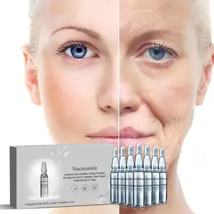 Hot Selling Hyaluronzuur Anti Aging Power Serum Face Gladmakende Aanscherping Cosmetische Ampul Serum Vloeibare Collageen Vrouw