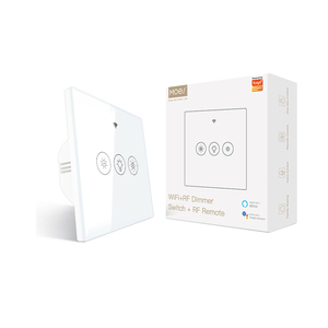 Interruptor Atenuador <span class=keywords><strong>de</strong></span> Luz Inteligente WiFi MOES, Compatible con Smart Life/Tuya, Interruptor <span class=keywords><strong>de</strong></span> Relé con Control Remoto, Compatible con Alexa y el <span class=keywords><strong>Asistente</strong></span> <span class=keywords><strong>de</strong></span> <span class=keywords><strong>Voz</strong></span> <span class=keywords><strong>de</strong></span> <span class=keywords><strong>Google</strong></span> - Product Image 1