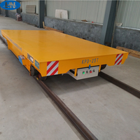 Chariot de transfert électrique à grande capacité de charge, chariot de transport ferroviaire pour l'industrie lourde, personnalisé pour la métallurgie et les chantiers navals