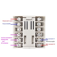 Controlador de temperatura para interruptor de Sensor Industrial, XMTD-2301, 72x72 K, tipo E, Digital, ajuste